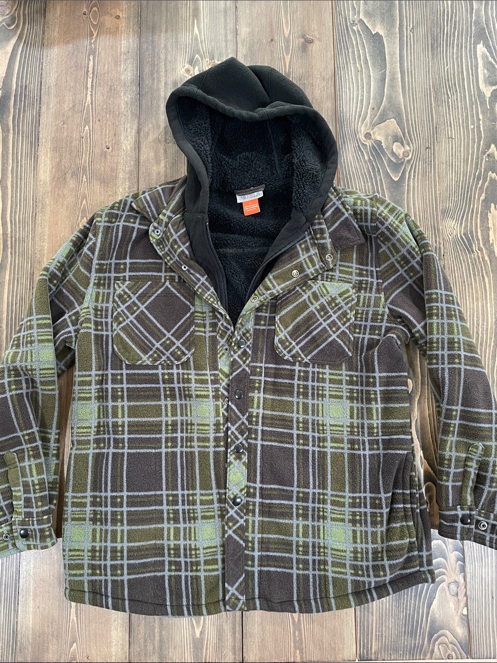 Men’s Racks & Reels Plaid Jacket - Picture 3 of 10